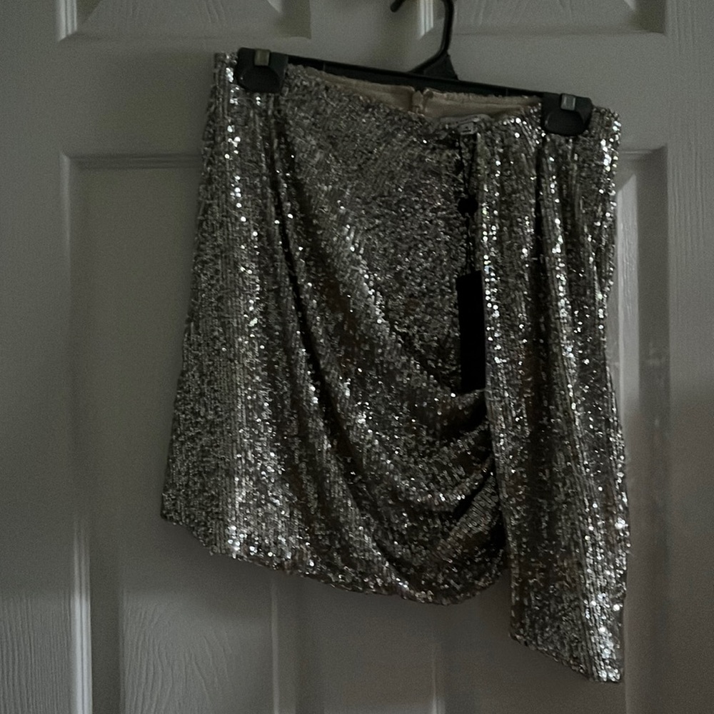 NYE Silver skirt